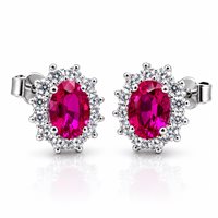 Pendientes Mujer in Plata BROC.B 1530 R OR